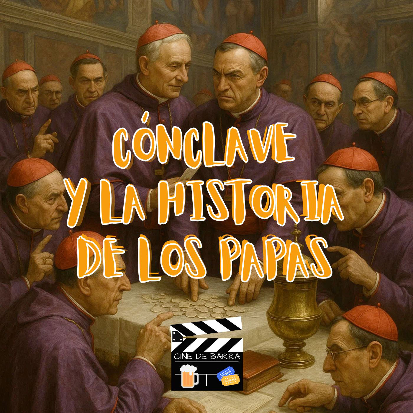 Cine de barra 9x09 - Cónclave y la historia de los Papas