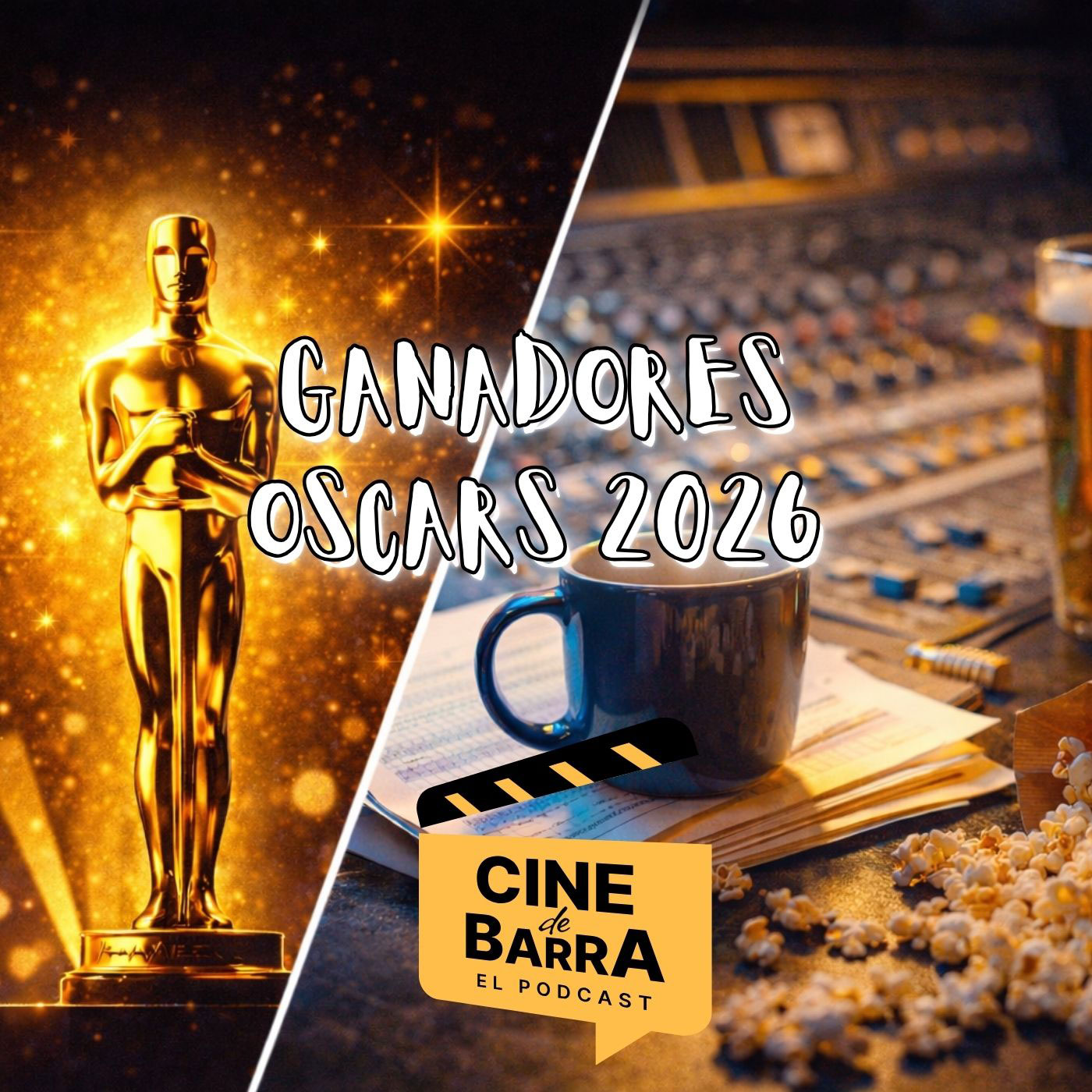 Cine de barra 10x07 - Ganadores Oscars 2026